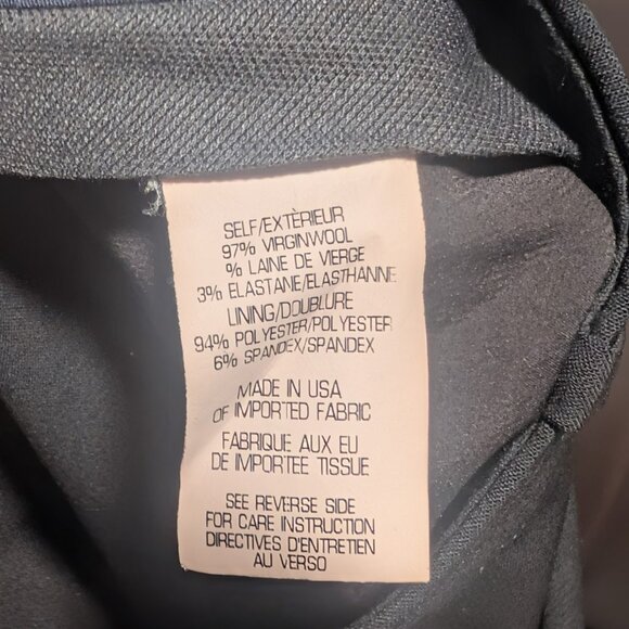 Theory | Max straight-leg stretch-wool trousers In Black - Picture 10 of 11